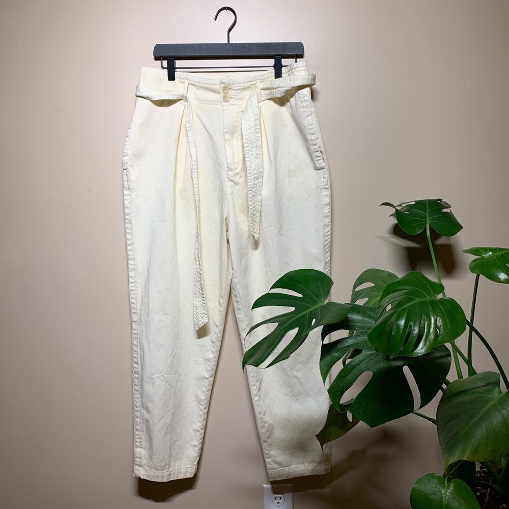 Free People paper bag off-white | size 12